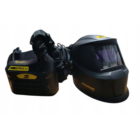 Przyłbica automatyczna Savage A41 4/9-13 czarna z nawiewem EPR-X1.1 ESAB (ESAB6502)