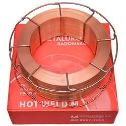 Drut do spawania SG2 1,0/15kg HOT WELD M METALURGIA (M0075)