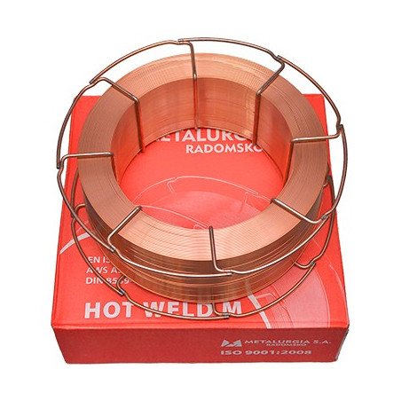 Drut do spawania SG2 1,0/15kg HOT WELD M METALURGIA (M0075)